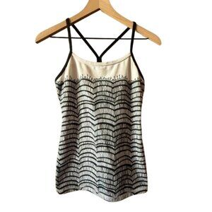 Women's 6 Lululemon Athletica Yoga Positions Power Y Racer Back Tank Top Rare